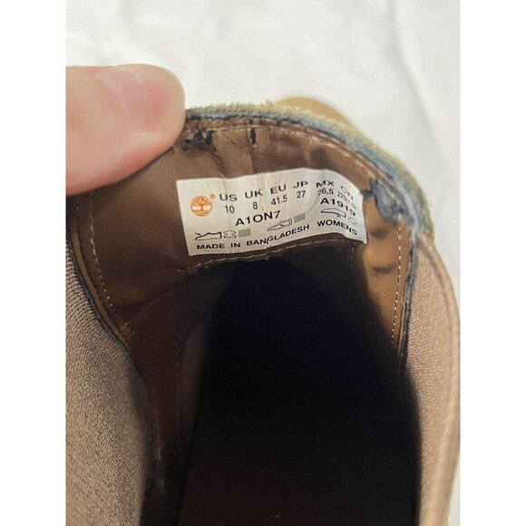 Timberland Magby women's Suede Chelsea Bootie Boots Size 10 - Picture 9 of 16